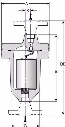 Armstrong 411G dimensional drawing