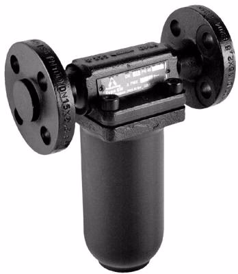 Armstrong EM inverted bucket steam trap cross section