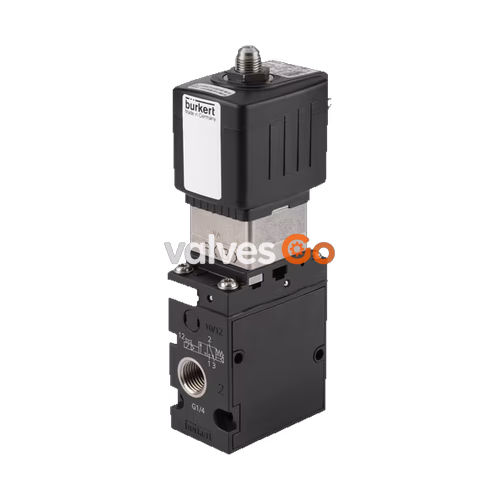 BURKERT 20000913 Type 6518 Servo-assisted 3/2-way Solenoid Valve