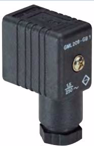 BURKERT 20009661 Type 2507 form B industrial standard cable plug