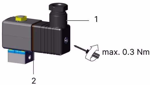 BURKERT 20016143 Type 7011 electrical connection