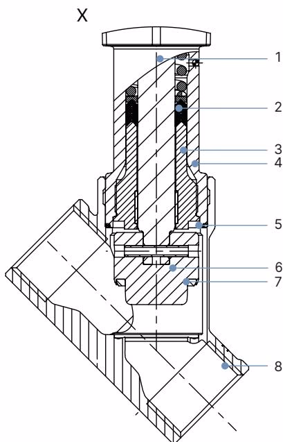 Burkert 20016504 valve body material specifications