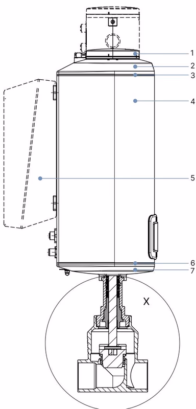 宝德 BURKERT 20021646 宝德(Bürkert)3361 型 AG2 执行机构材料说明