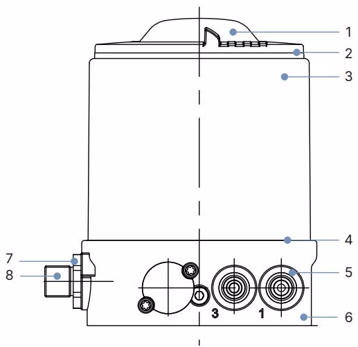 宝德 BURKERT 20024913 宝德 (Burkert) 8691 型材料说明及组件