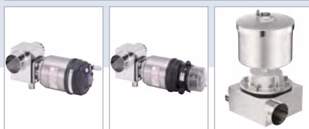 宝德 BURKERT 20031623 Type 2104 气动T型隔膜阀外观图