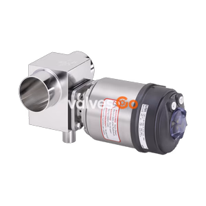 BURKERT 20033099 Type 2104 Diaphragm T-Valve, Stainless Steel