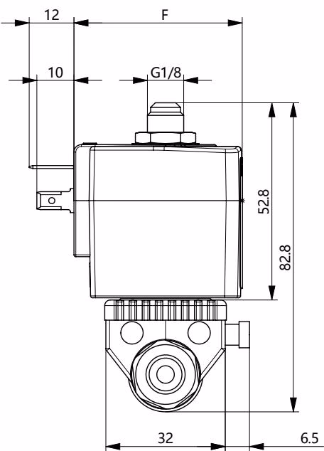 宝德 BURKERT 20034129 宝德 BURKERT 20034129 Banjo 版本尺寸 (60 mm 空心螺栓)