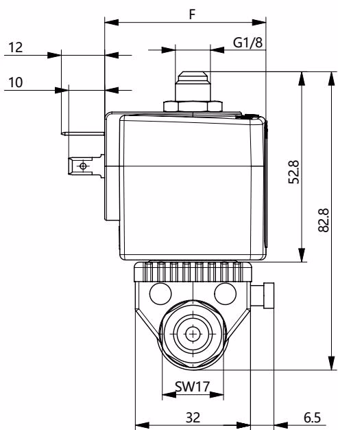宝德 BURKERT 20034129 宝德 BURKERT 20034129 Banjo 版本尺寸 (76 mm 空心螺栓)