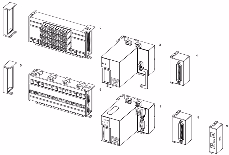 BURKERT 20059496 Burkert 8640 electronics assembly diagram