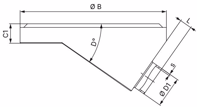 宝德 BURKERT 20075525 Type 2935 焊接连接罐底阀体尺寸