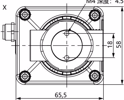 宝德 BURKERT 20077710 宝德 (Burkert) 3280 螺纹版本尺寸表