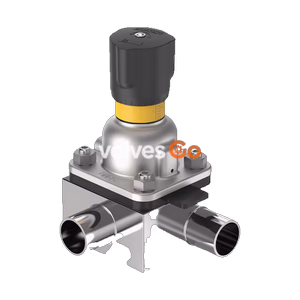 BURKERT 20084984 Type 2934 Manually Operated T-Diaphragm Valve