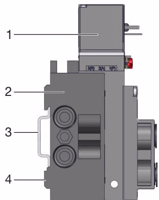 BURKERT 20085617 Type 8640 valve block installation