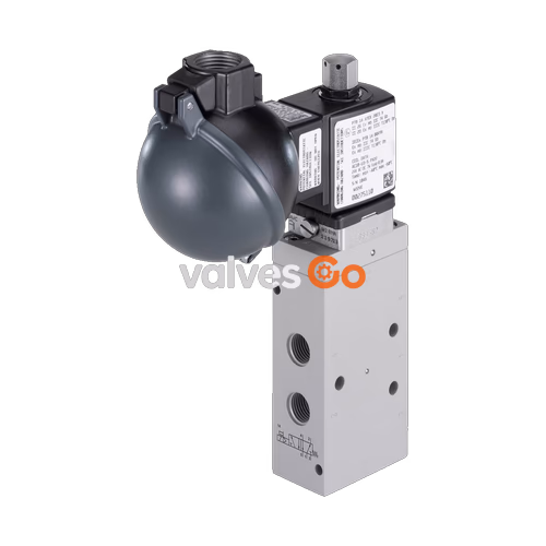 BURKERT 20109453 Type 6519 5/3-Way Solenoid Valve, Ex eb mb