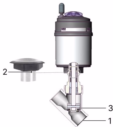 Burkert 20113210 visual inspection and maintenance leakage points
