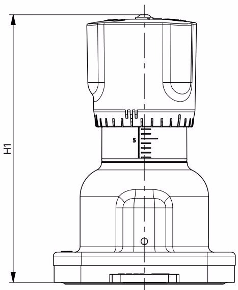 宝德 BURKERT 20120238 2933 型手动执行机构打开位置
