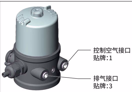 宝德 BURKERT 20127653 8697 型气动连接图