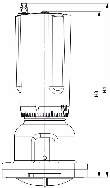 宝德 BURKERT 20132946 2973 型手动执行机构关闭位置