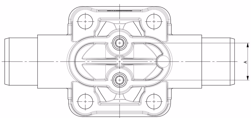 宝德 BURKERT 20132946 2973 型承插连接塑料阀体尺寸