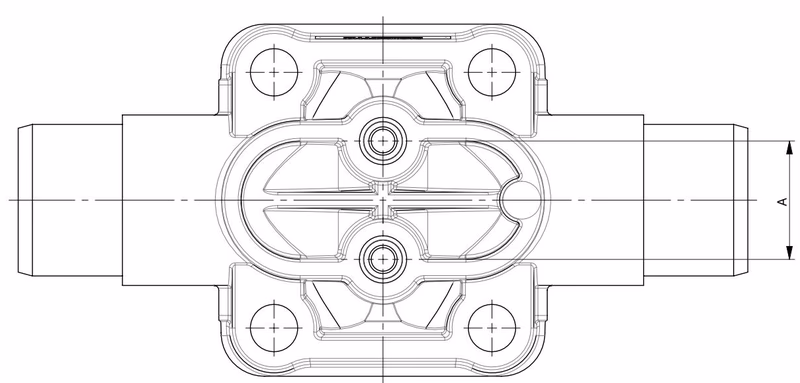 BURKERT 20132946 Type 2973 plastic valve body with spigot connection dimensions