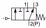 BURKERT 287195 Burkert 2006 control function F diagram