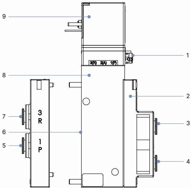 BURKERT 320659 product assembly and components