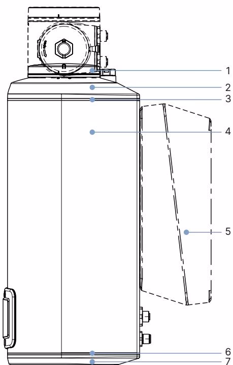 Bürkert 322149 Type 3321 AG2 actuator materials