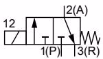宝德 BURKERT 338347 0331型 回路功能C常闭图解