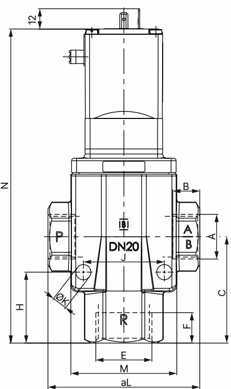 BURKERT 357627 dimensions