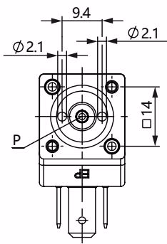 宝德 Bürkert 367641 2871型 底板连接版本尺寸