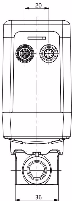 宝德 BURKERT 379024 螺纹版本底部尺寸