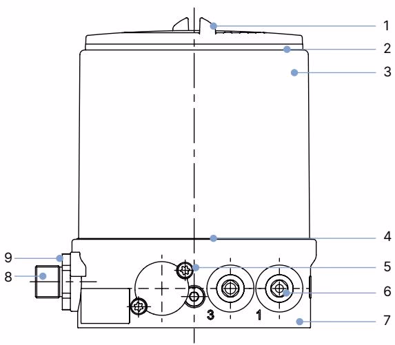 Бюркерт BURKERT 389238 Бюркерт BURKERT Type 8694 Спецификация материалов и компонентов