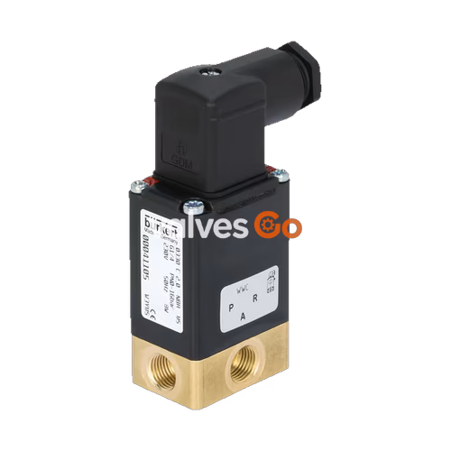 BURKERT 41116 Type 0330 3/2-Way Direct-Acting Pivoted Armature Solenoid Valve G 1/4 NC
