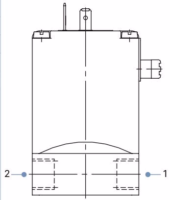 BURKERT 452785 BURKERT 0330 standard variant pin assignment