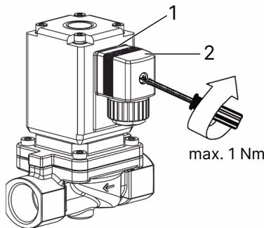 宝德 BURKERT 48171 A型插头电气连接示意图