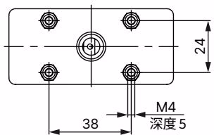 宝德 BURKERT 51577 0121型标准版本尺寸图