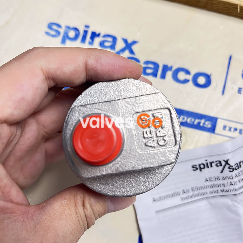 Spirax Sarco AE36/AE36A Automatic Air Vent Valve for Liquid Systems - Top