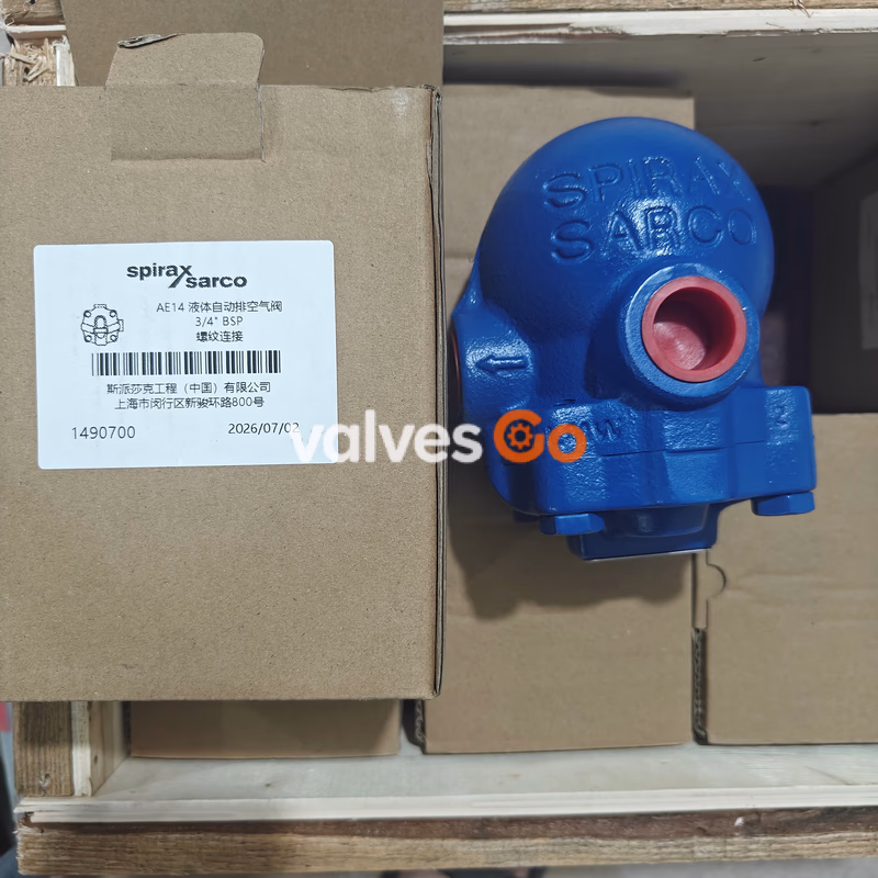 Spirax Sarco CA14 SG Iron Float Type Automatic Liquid Drainer - DN20 Front