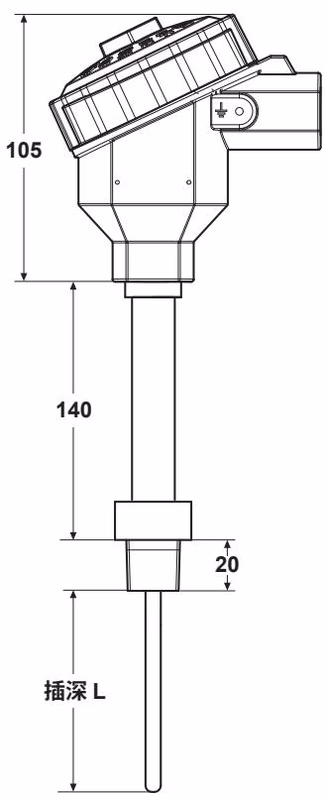斯派莎克 Spirax Sarco EL2280 温度感应器