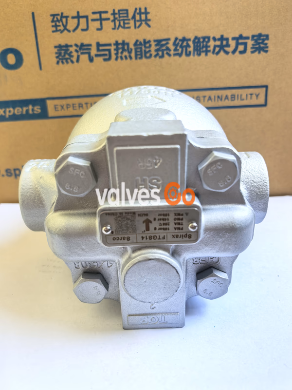 Spirax Sarco FTGS14 nameplate detail