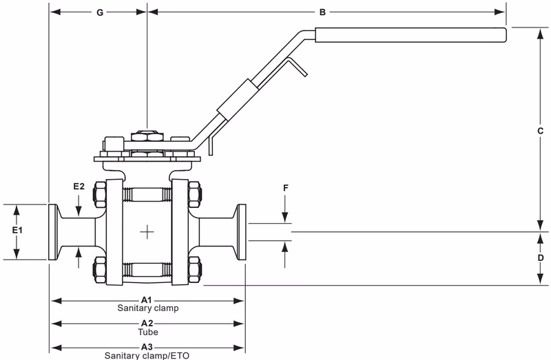 Spirax Sarco M70i dimensions and weights