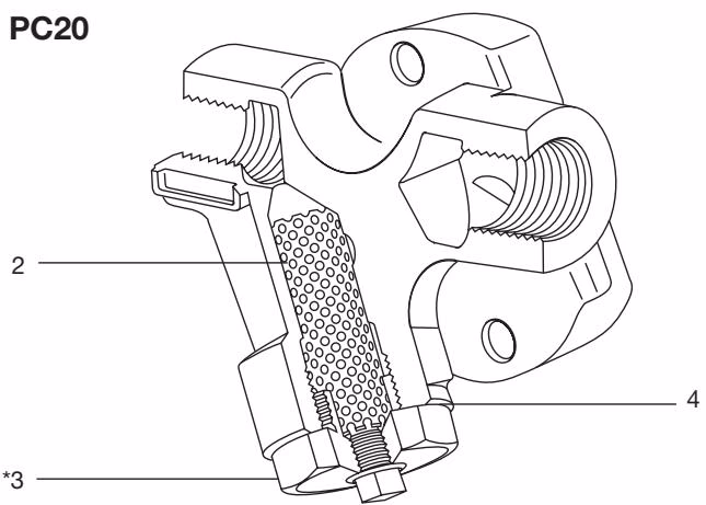 斯派莎克 Spirax Sarco PC20 备件图