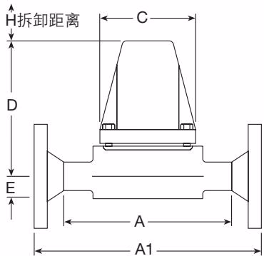 斯派莎克 Spirax Sarco sm45 斯派莎克 SM45 尺寸结构图