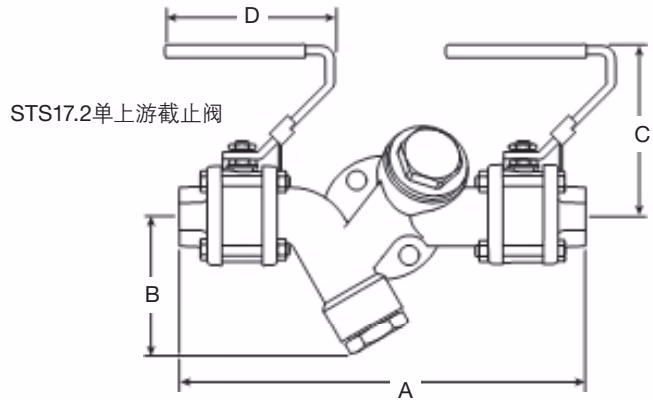 斯派莎克 Spirax Sarco STS17.2 尺寸图