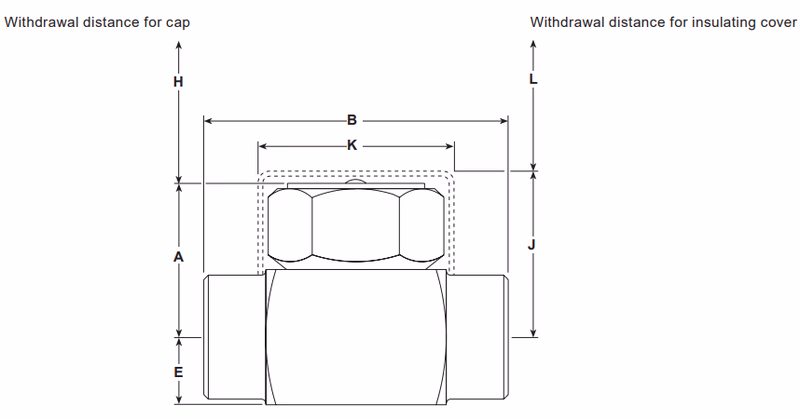 Spirax Sarco TD52M/TD52MLC/TD52MA/TD52MLCA Thermodynamic Steam Trap - Dimensions