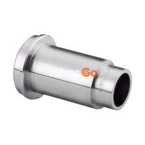 Swagelok 6LV-4-VCR-3-4TB3P Long Tube Butt Weld Gland, 1/4 in. VCR x 1/4 in. TBW