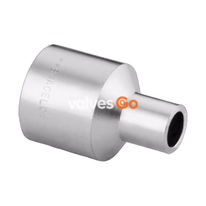 Swagelok 6LV-4MW-6-2P Micro-Fit Reducing Union, 1/4 in. x 1/8 in.