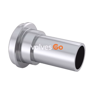 Swagelok 6LV-8-VCR-3S-10MTB7 316L VAR VCR Short Tube Butt Weld Gland, 1/2 in. x 10 mm