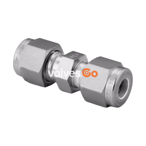 Swagelok 6MO-400-6 6-Moly Tube Fitting Union, 1/4 in. OD