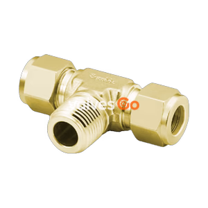 Swagelok B-400-3TTM Brass Tube Fitting, Male Branch Tee